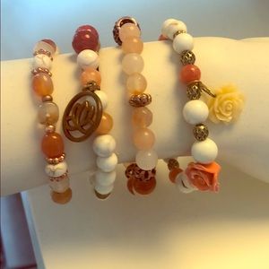 Boho bracelet stack